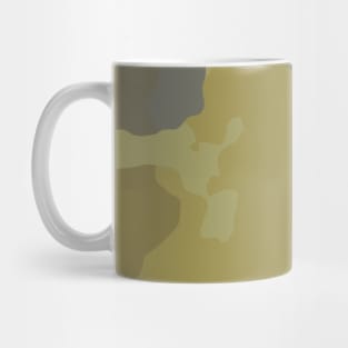 Gold and Silver Camo Mug